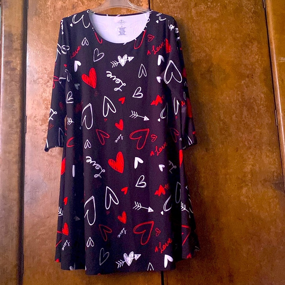 St. John’s Bay Love and Hearts Dress
